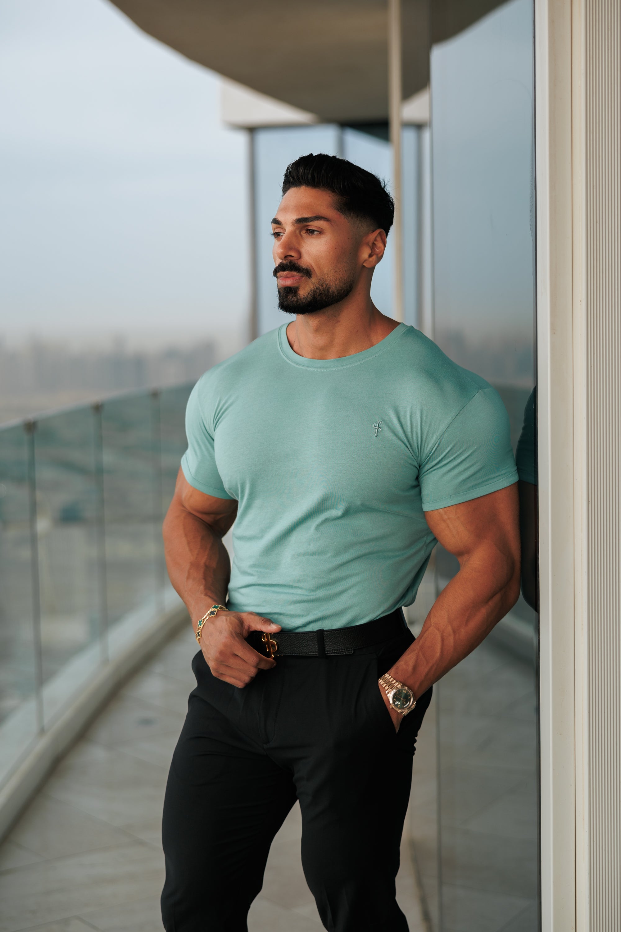 New Green Bamboo Crew - FSH1176