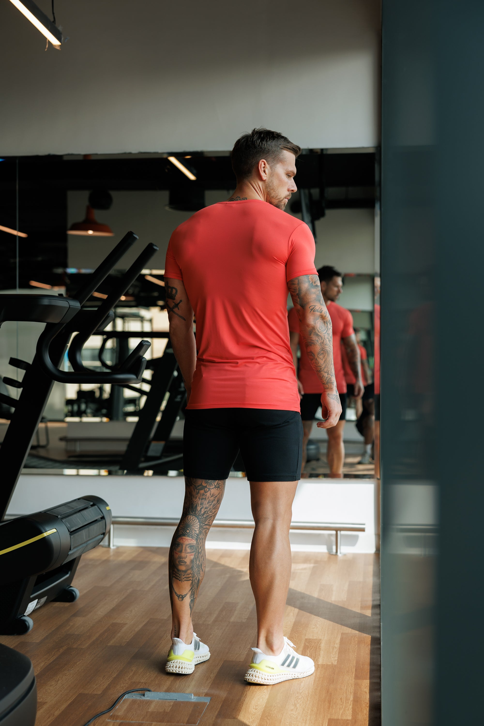 Coral / Black Gym Crew - FSH1278