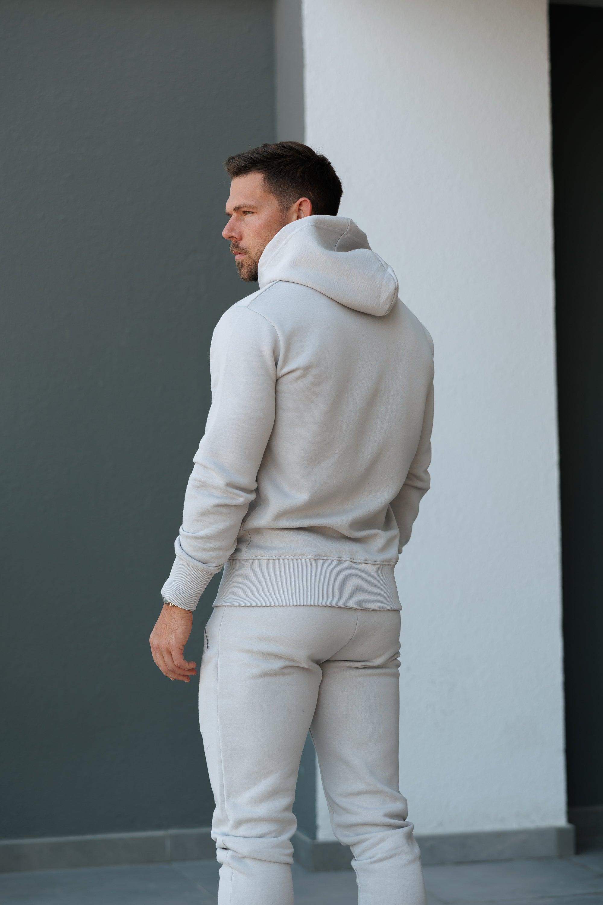 Light Grey / Silver Full Zip Hoodie with Pockets - FSH1250