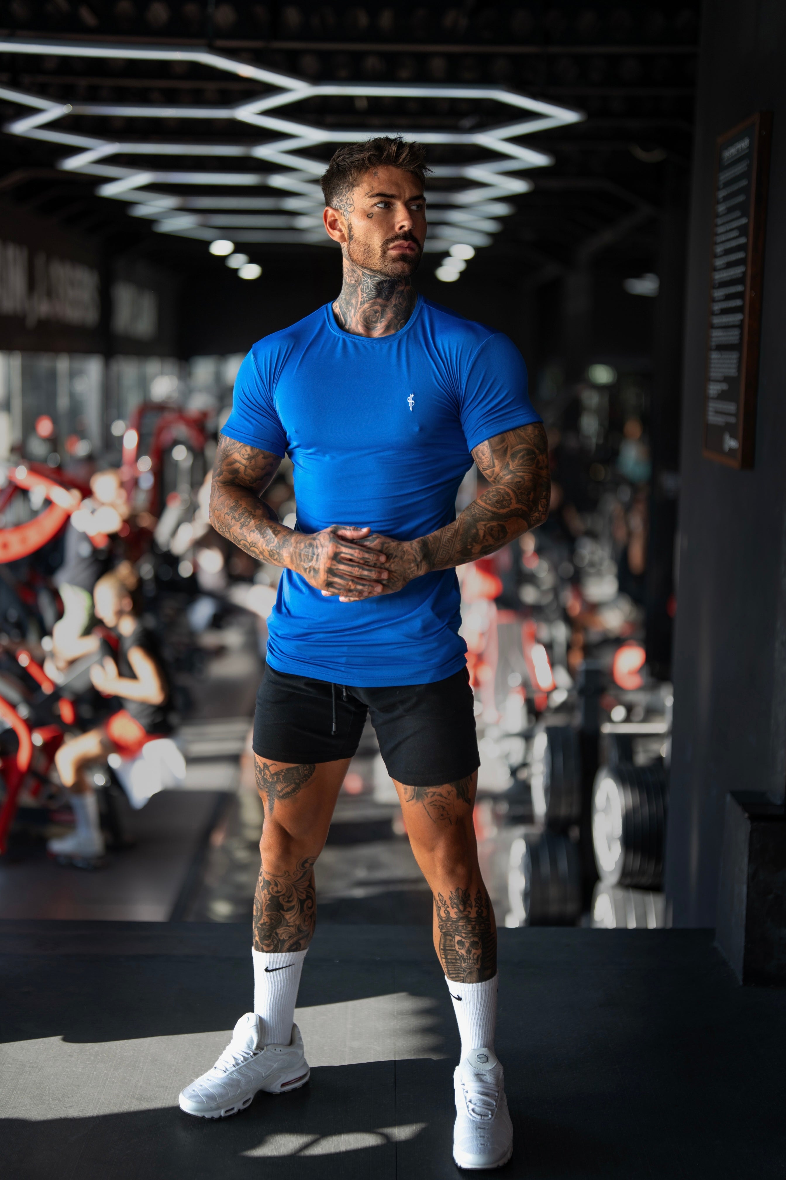 Royal Blue / White Gym Crew - FSH1277