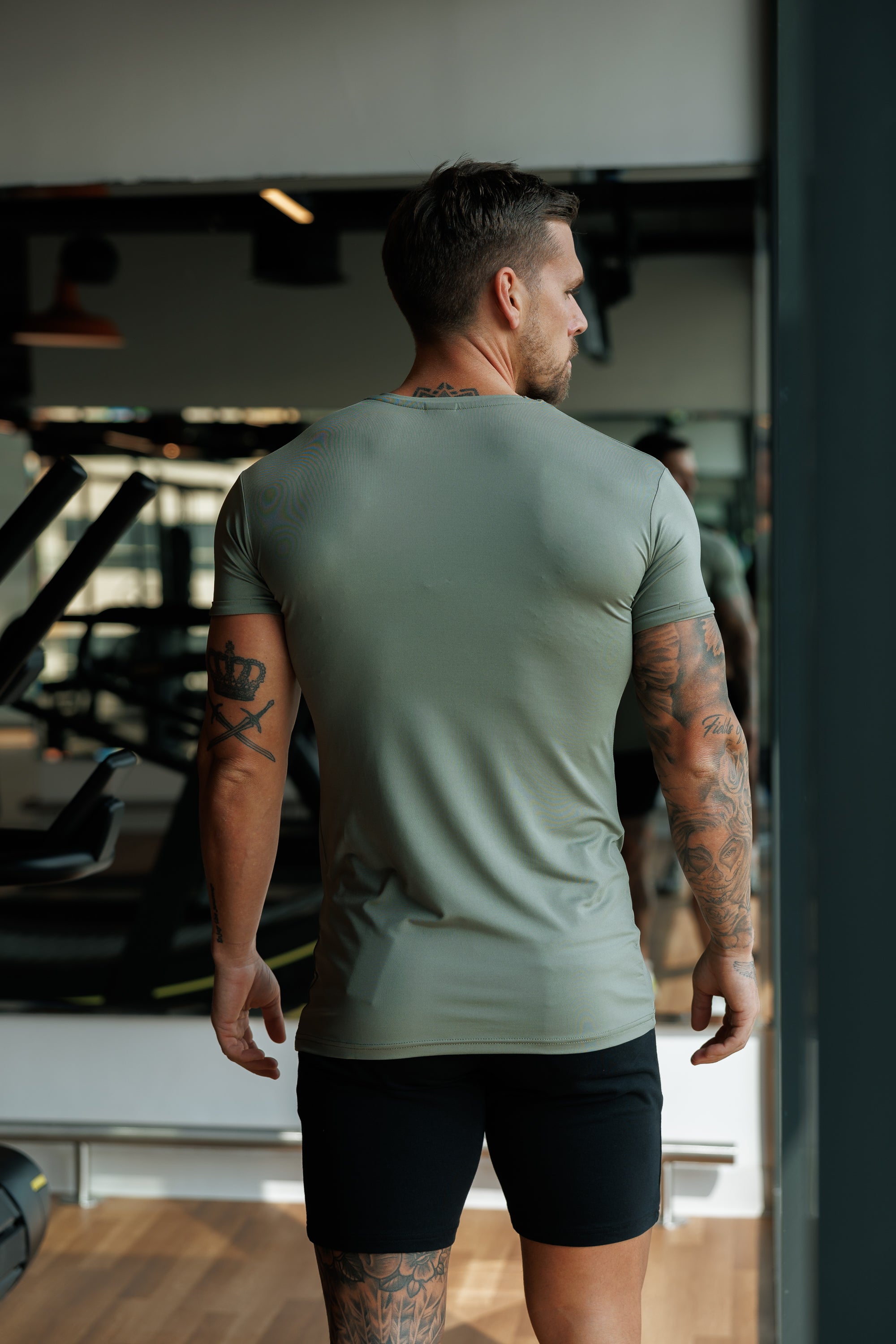 Olive / Black Gym Crew - FSH1279