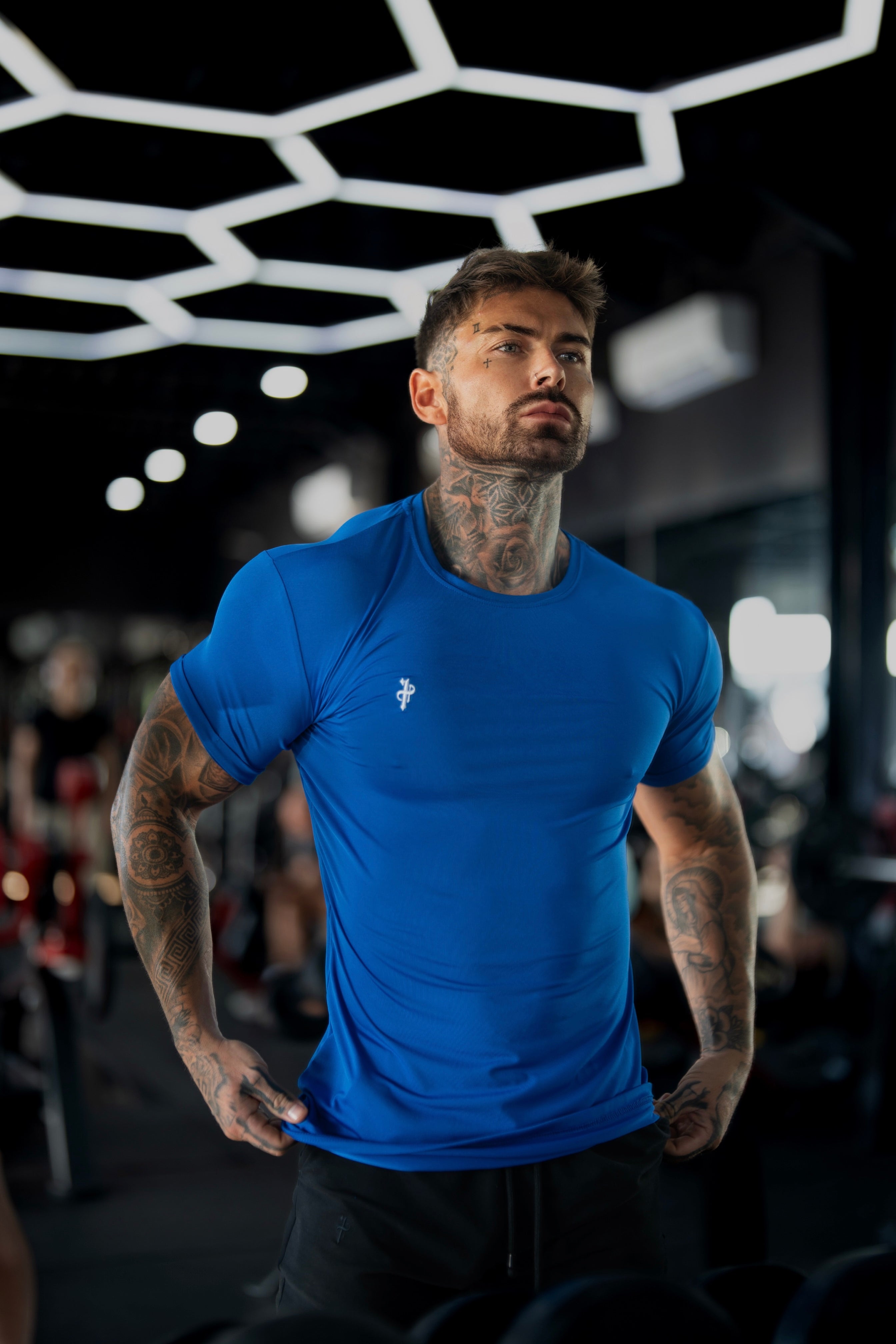 Royal Blue / White Gym Crew - FSH1277