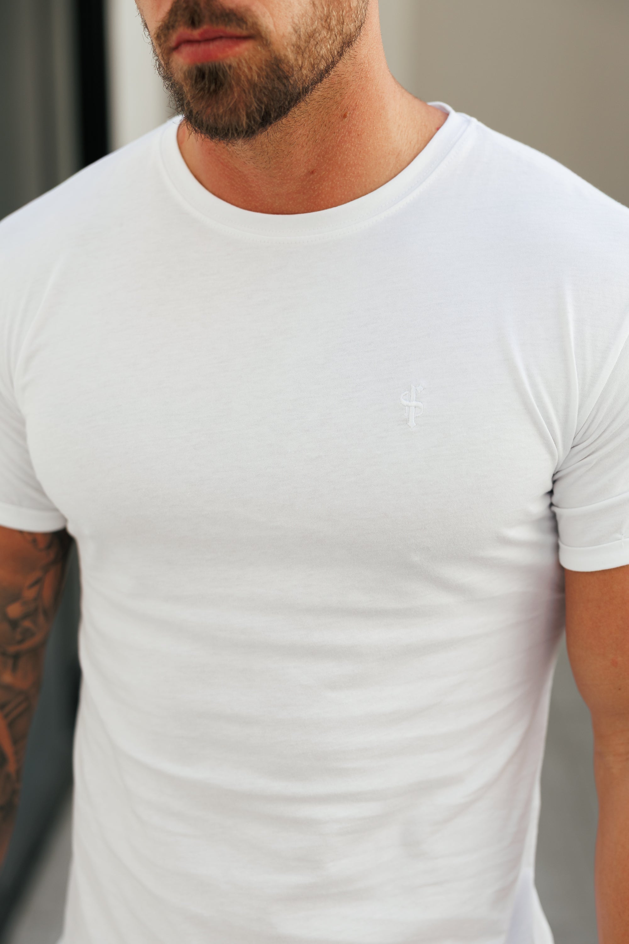 3 x Boxed Crew T-shirts Black, Navy, White - FSH1432