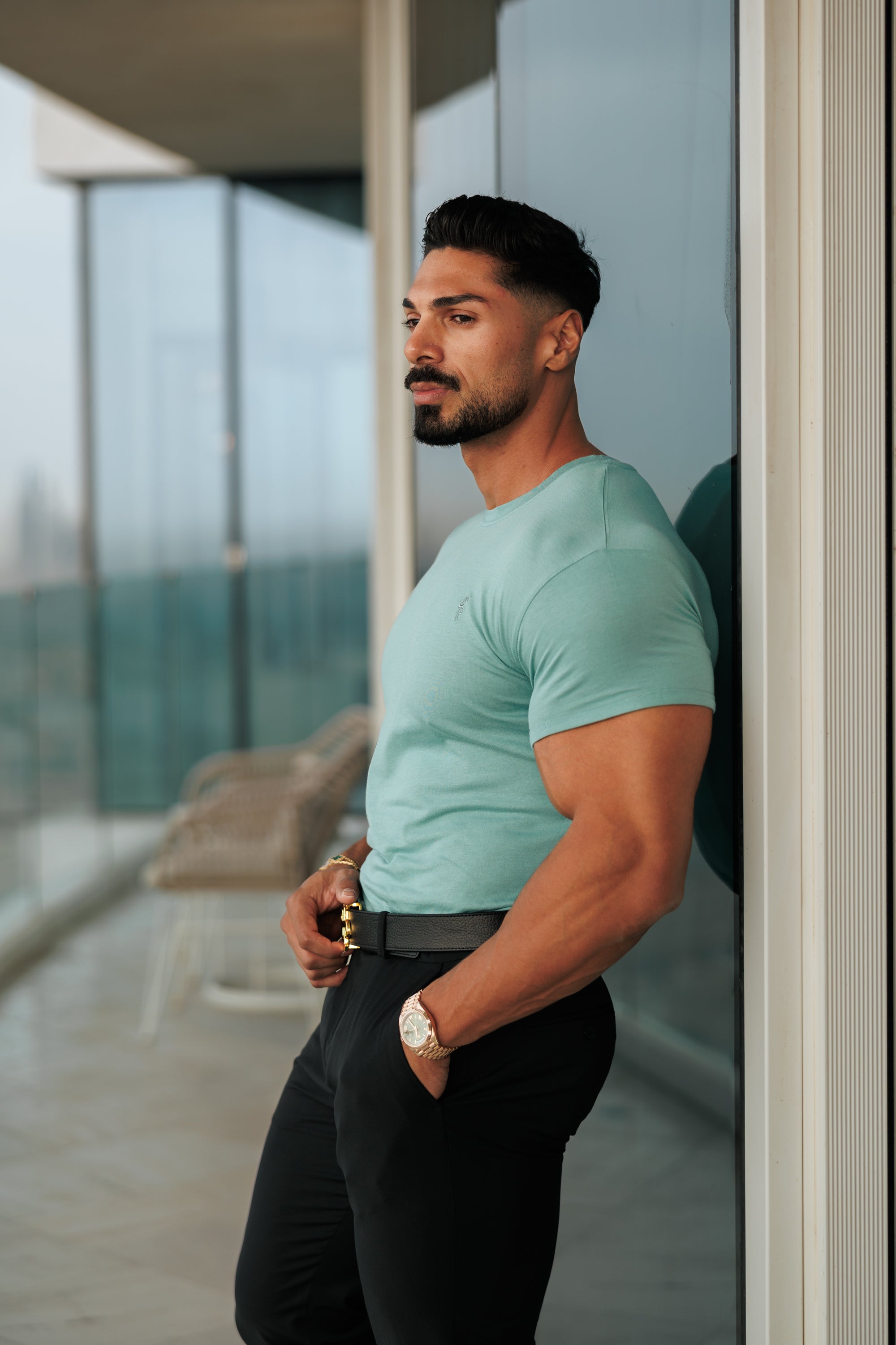 New Green Bamboo Crew - FSH1176