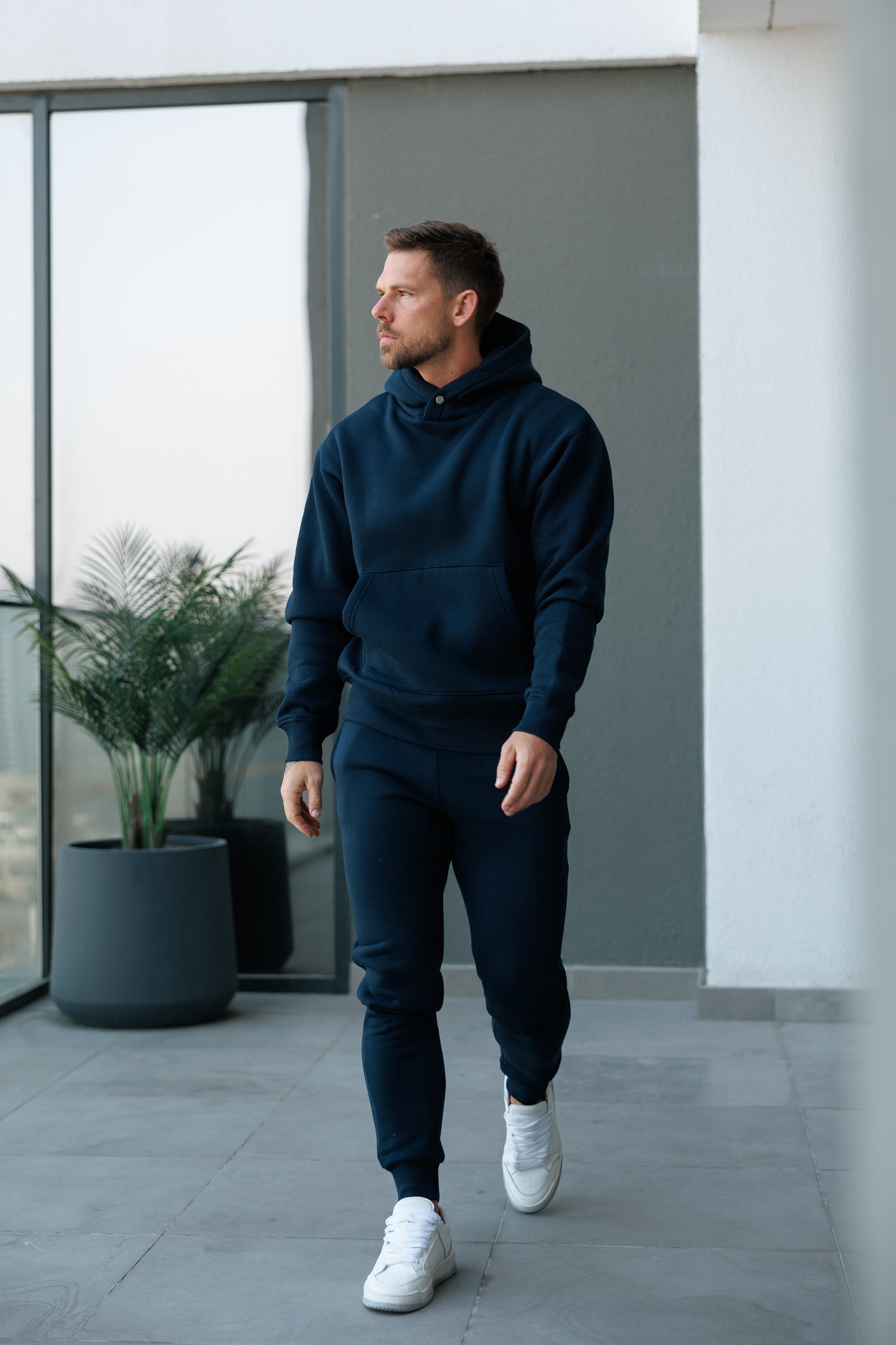 Navy Oversized Bottoms - FSR005