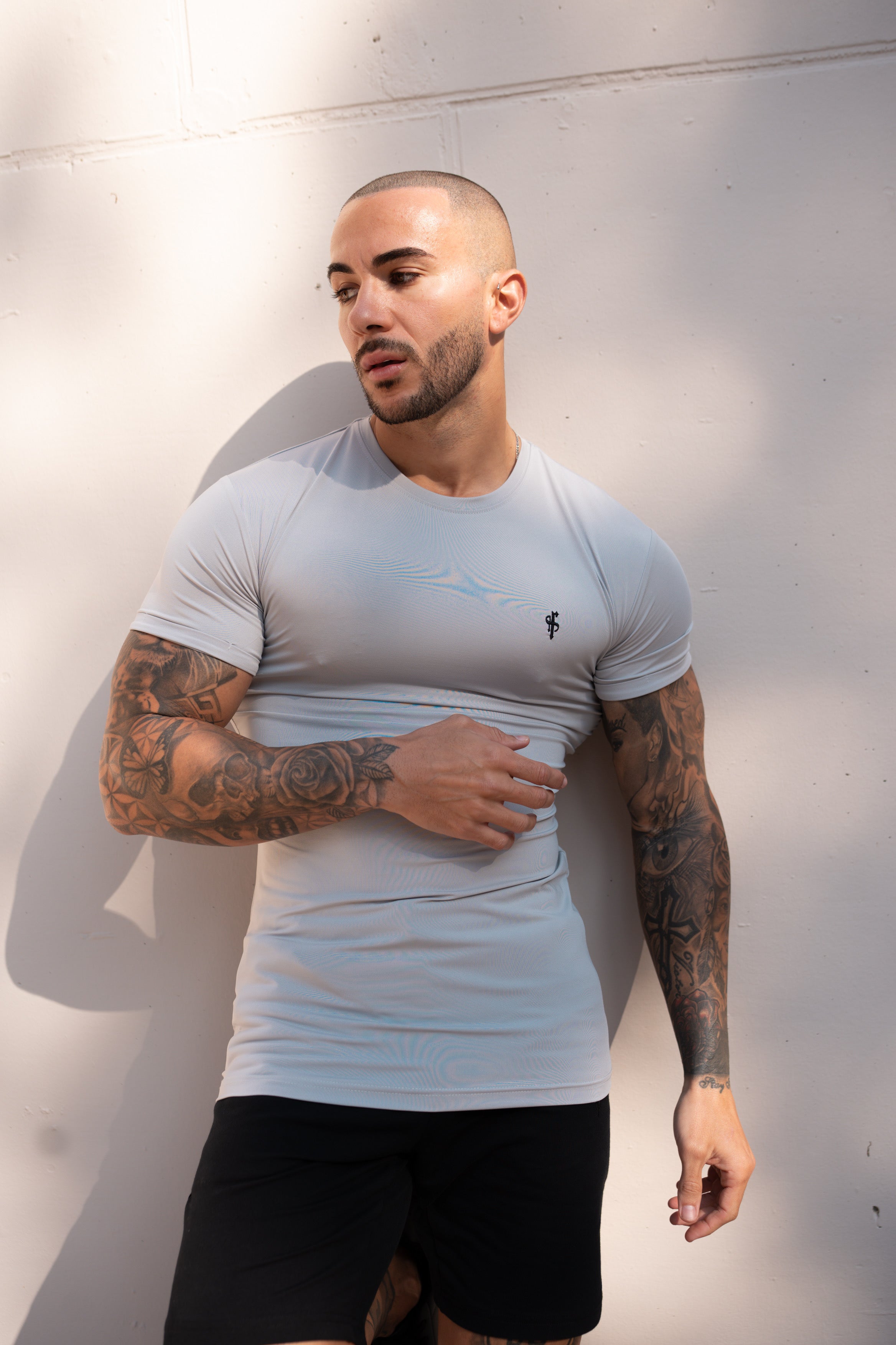 Light Grey / Black Gym Crew - FSH1275