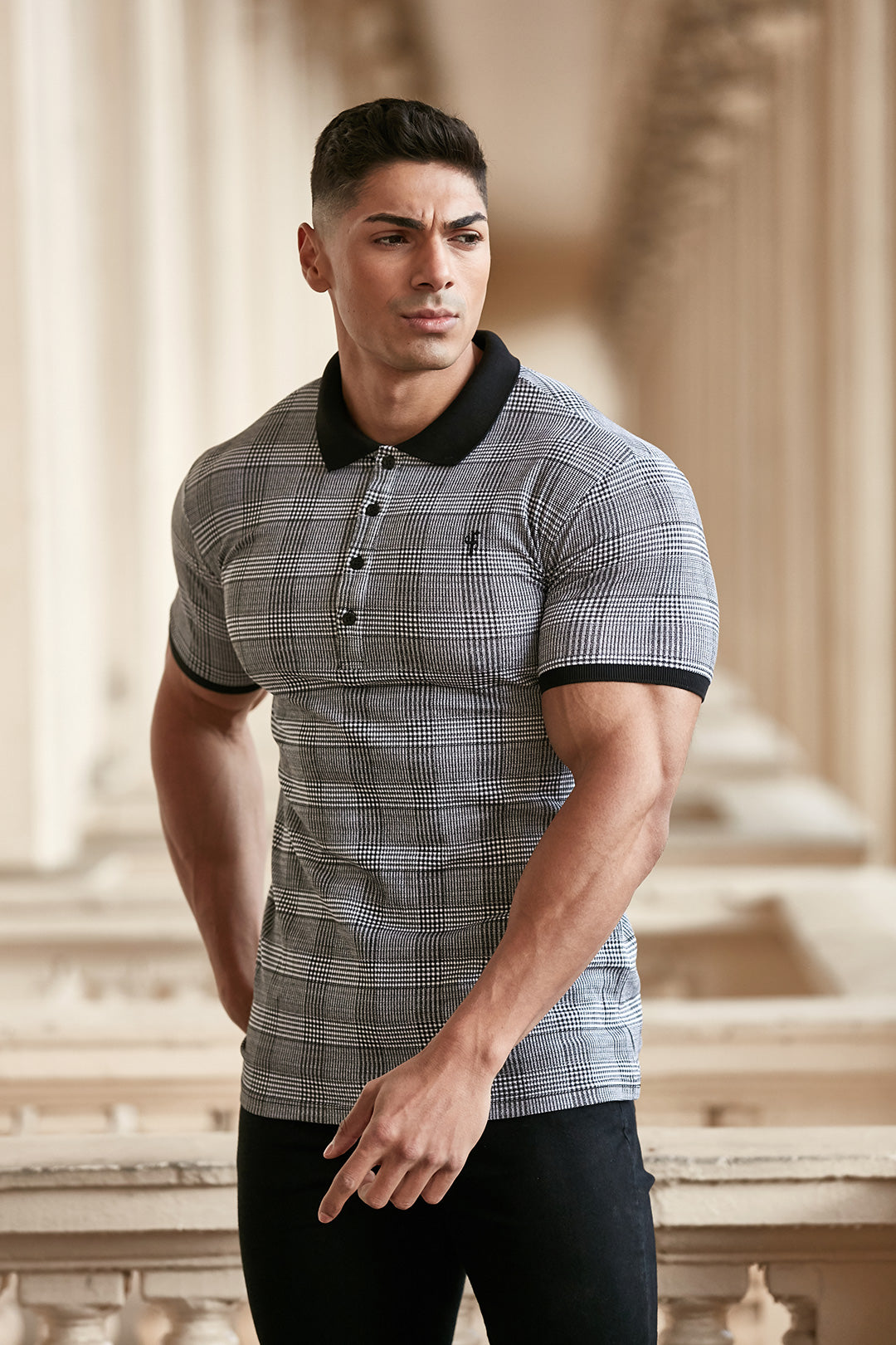 Prince Of Wales Polo Shirt - FSH385