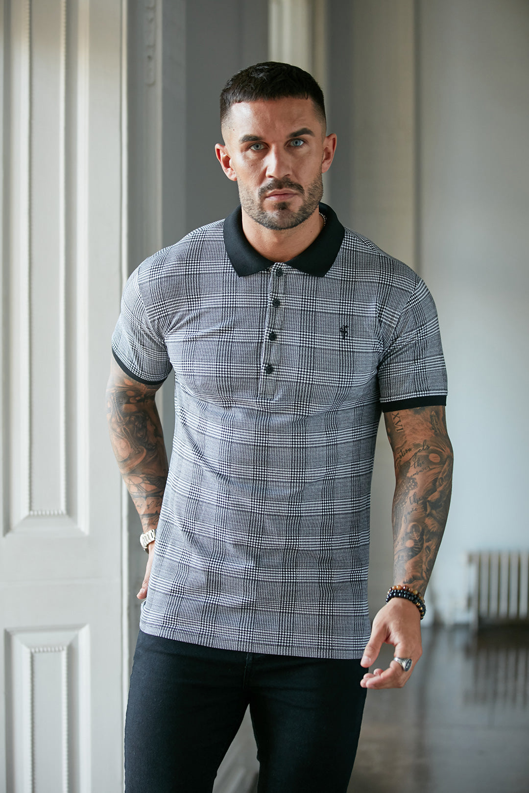 Prince Of Wales Polo Shirt - FSH385