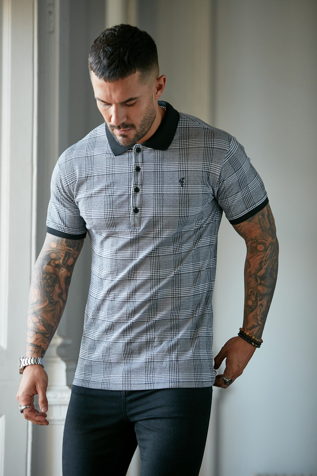 Prince Of Wales Polo Shirt - FSH385