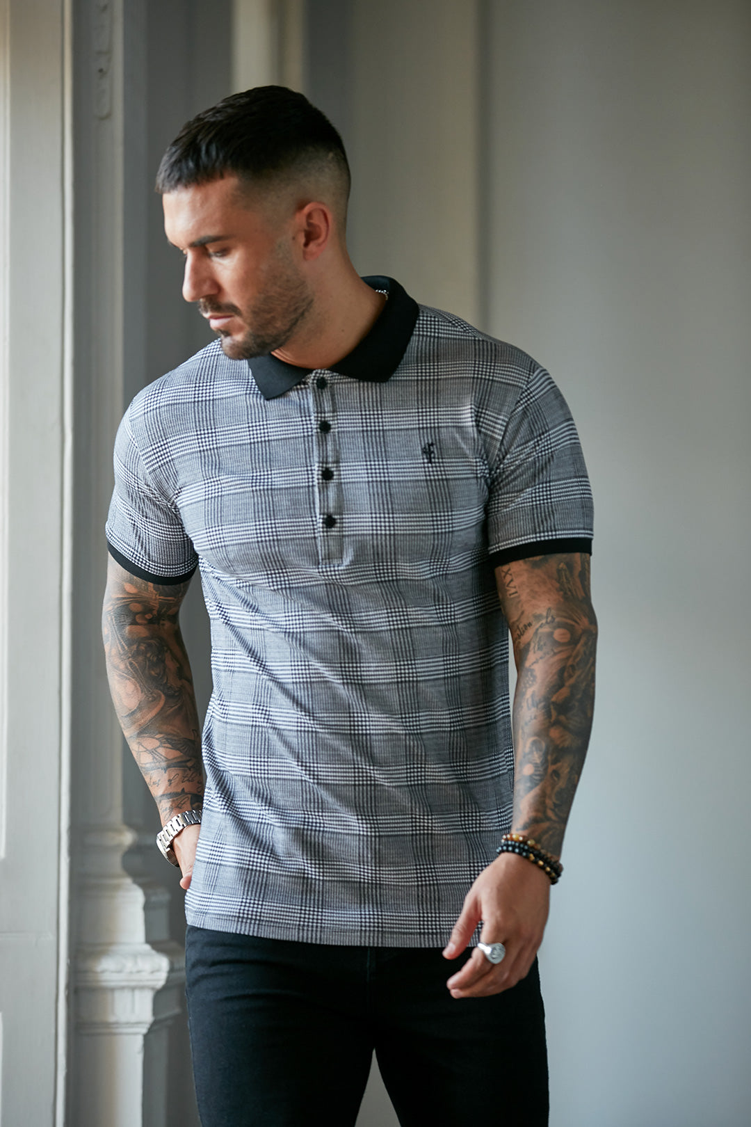 Prince Of Wales Polo Shirt - FSH385