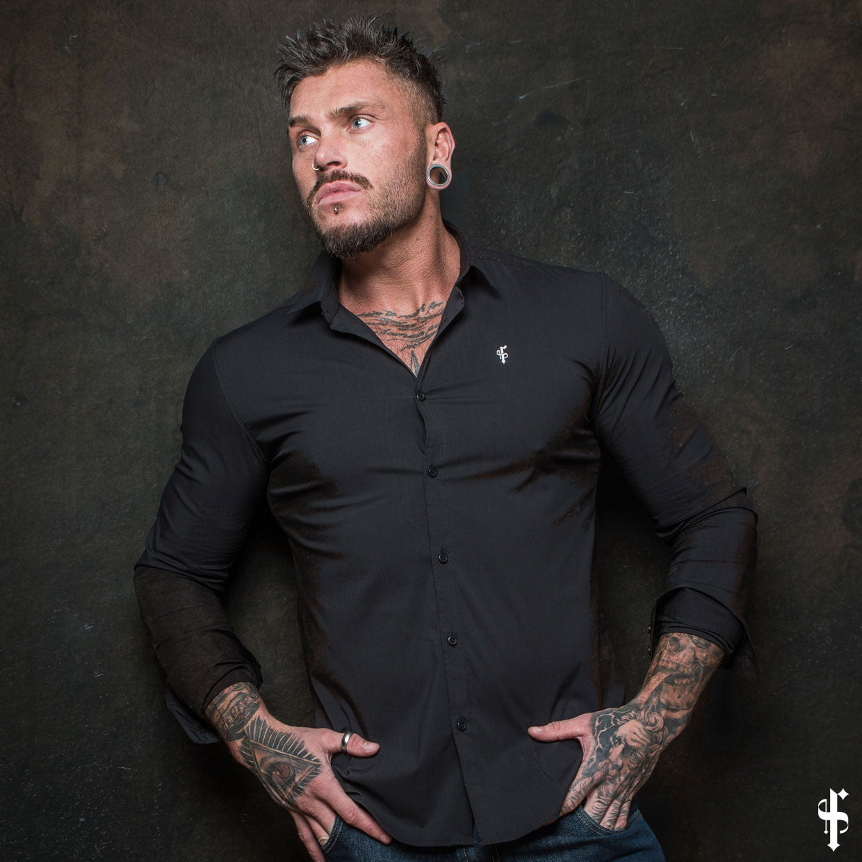 Super Slim Stretch Classic Black - FS100