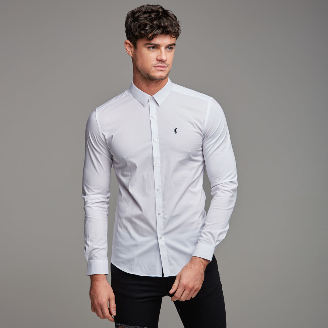 Super Slim Stretch Classic White - FS099