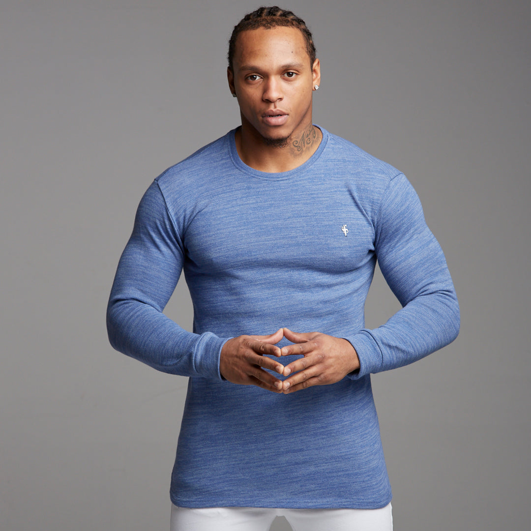 Classic Blue Super Slim Jumper - FSH222