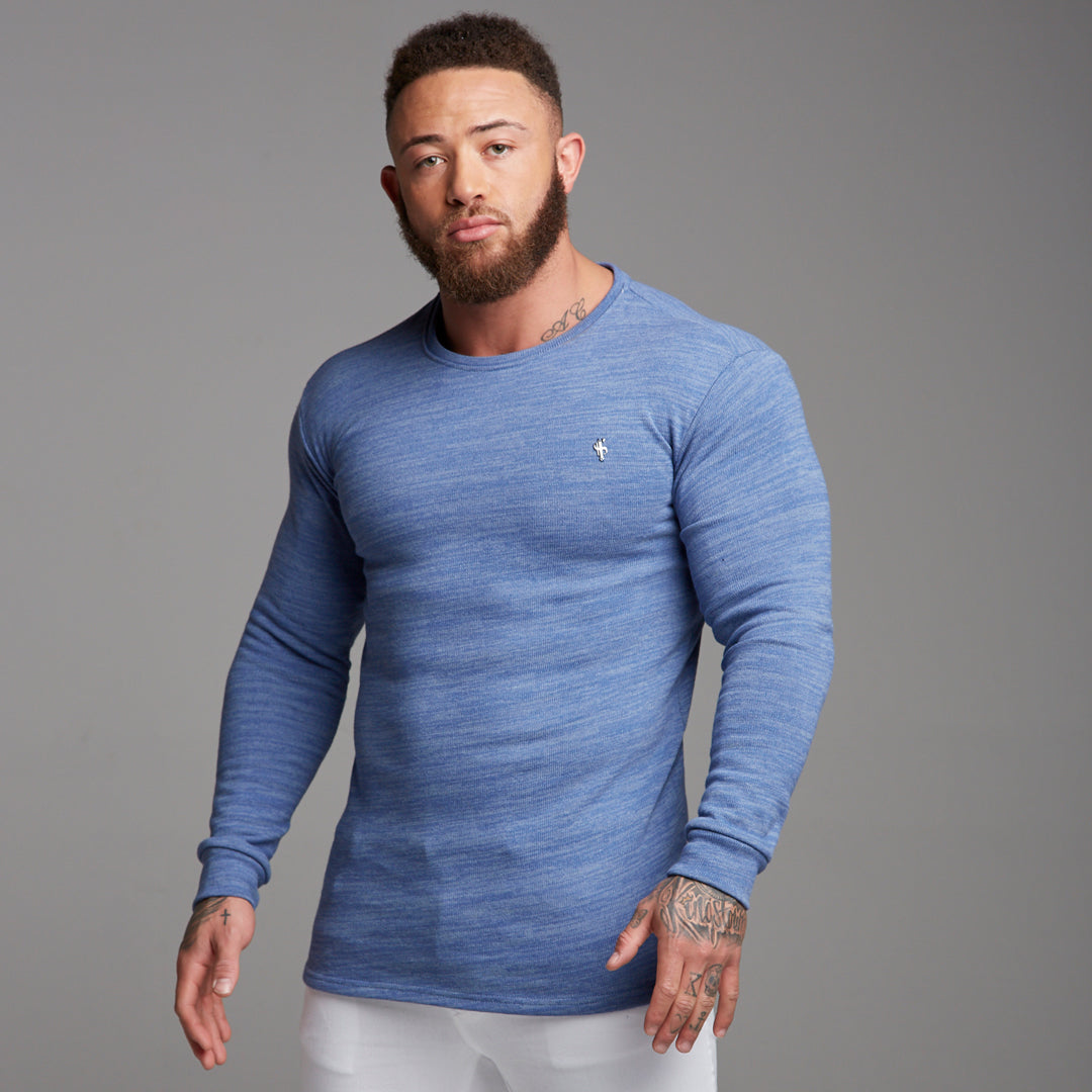 Classic Blue Super Slim Jumper - FSH222