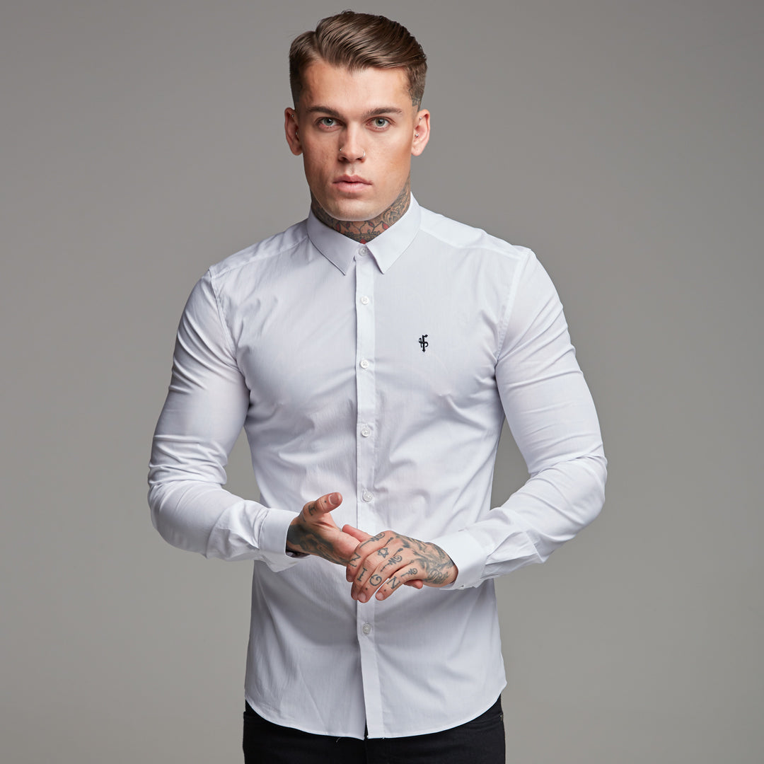 Super Slim Stretch Classic White - FS099