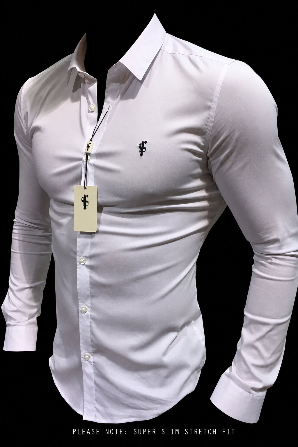 Super Slim Stretch Classic White - FS099 (PRE ORDER 18TH OCTOBER)