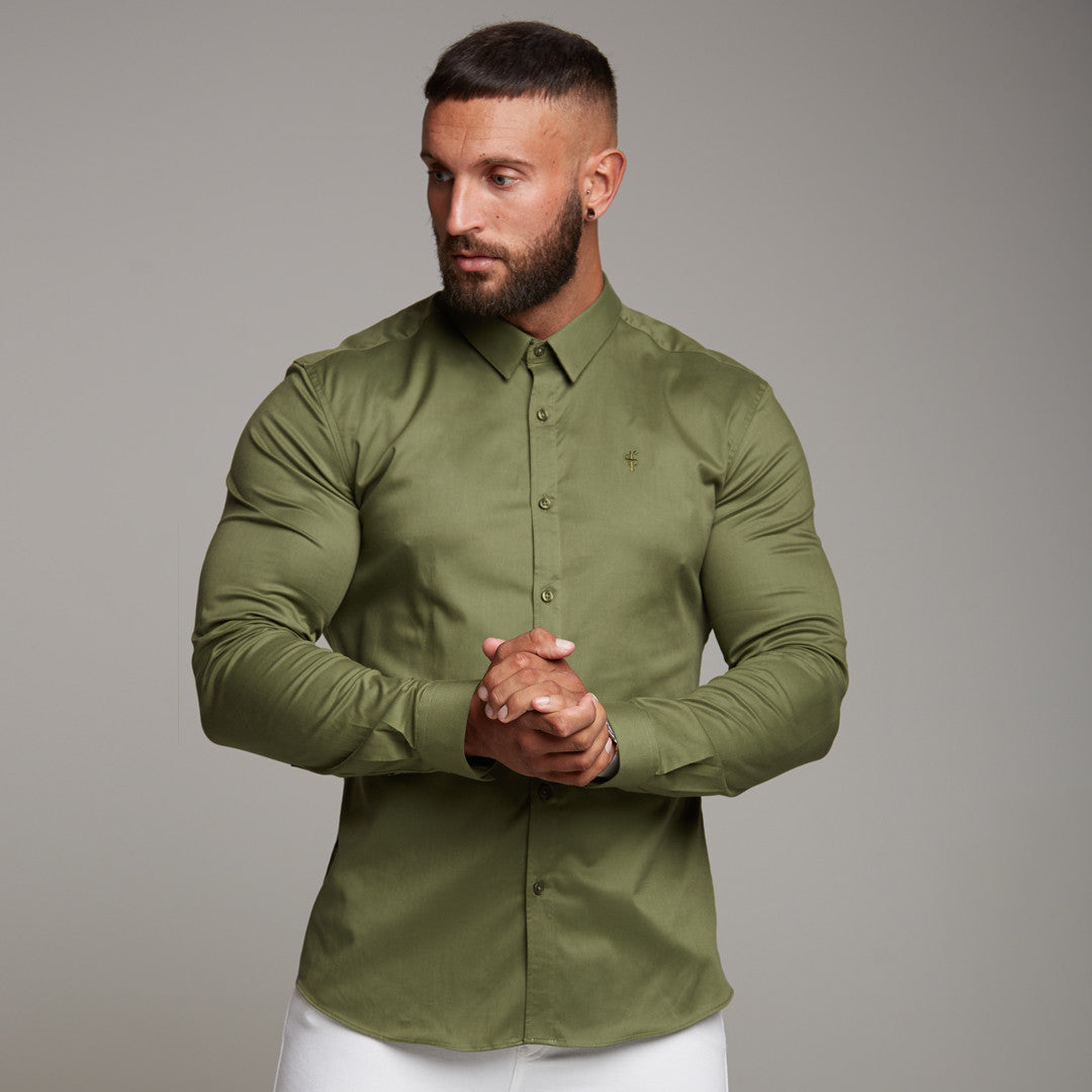 Super Slim Luxe Ultra Stretch Classic Khaki - FS337