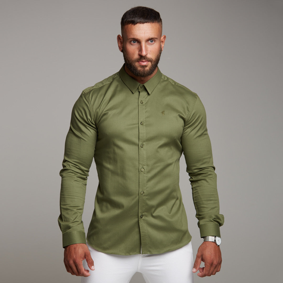 Super Slim Luxe Ultra Stretch Classic Khaki - FS337