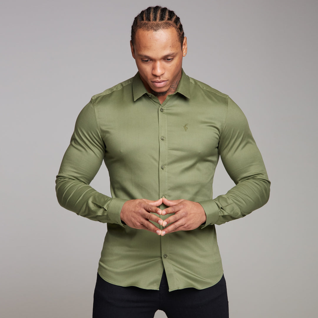 Super Slim Luxe Ultra Stretch Classic Khaki - FS337