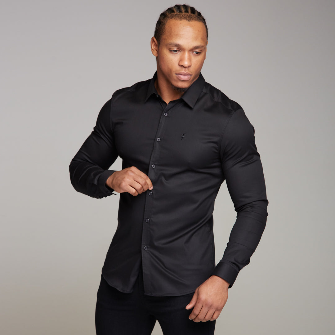 Super Slim Luxe Ultra Stretch Classic Black - FS214