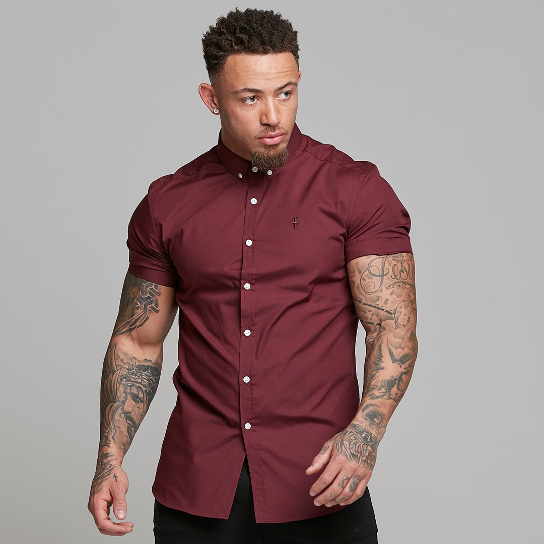 Classic Burgundy Short Sleeve - FS138 (LAST CHANCE)