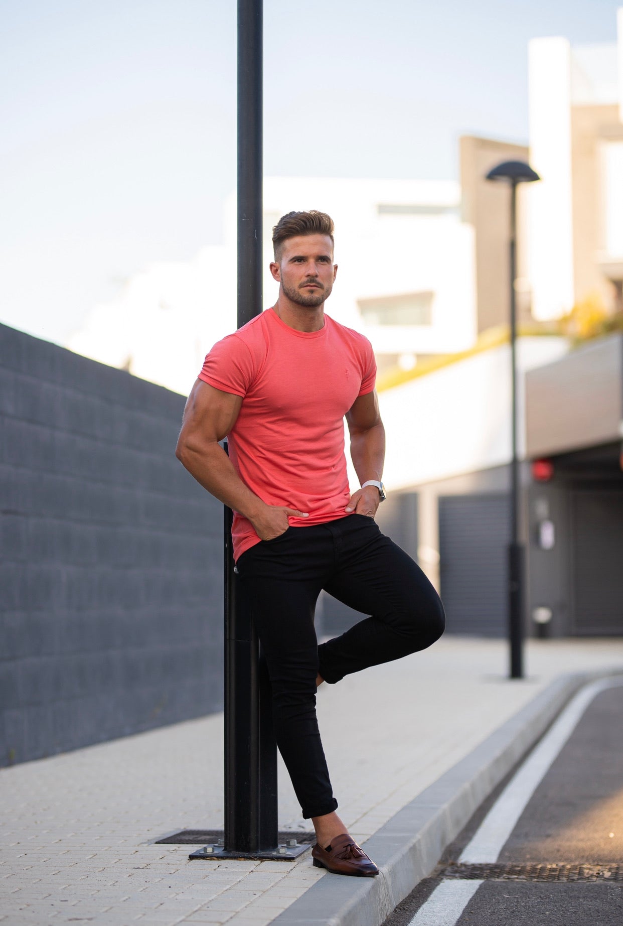 Coral Bamboo Crew - FSH470