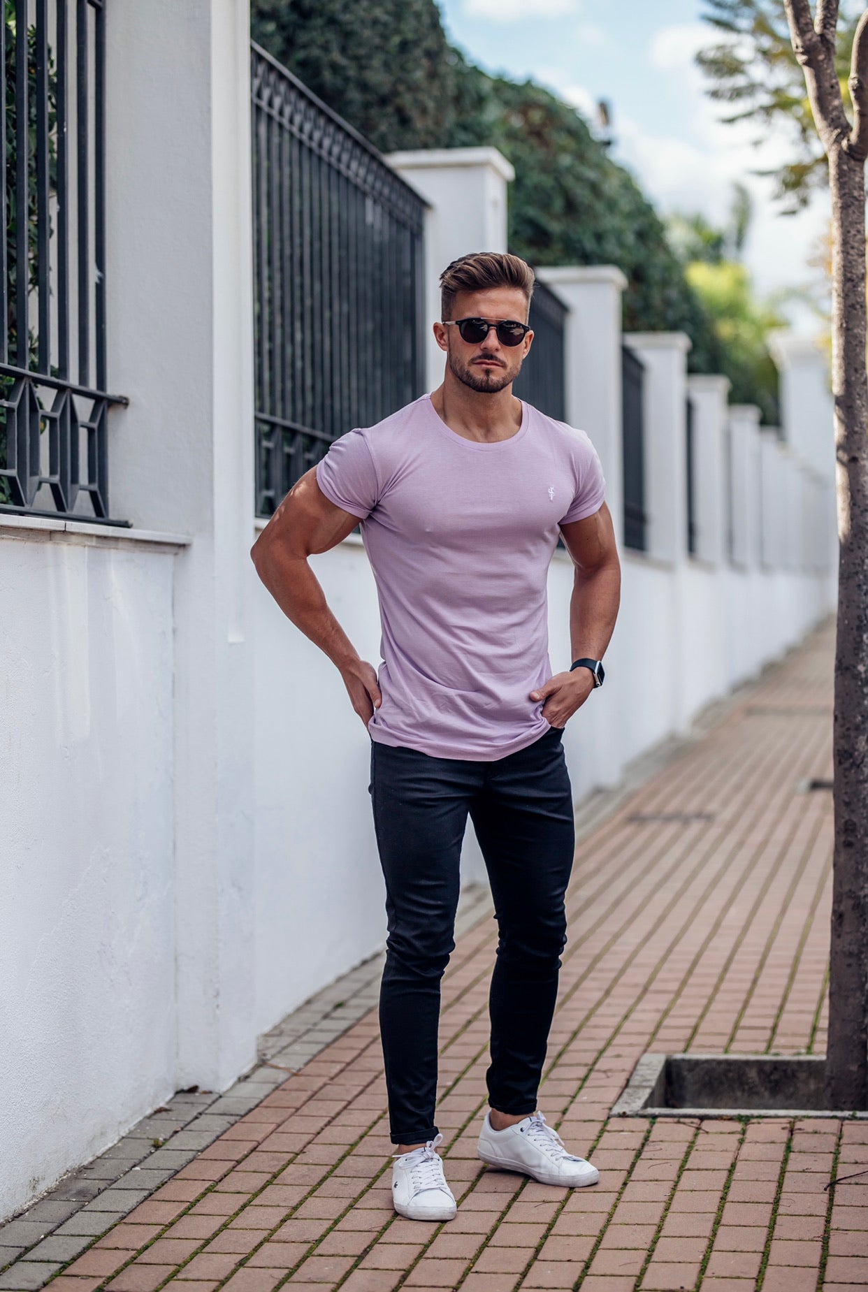 Lilac Bamboo Crew - FSH297