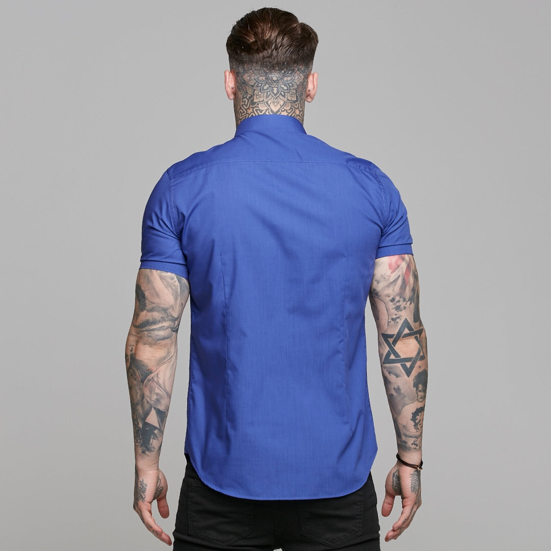 Classic Indigo Blue Short Sleeve - FS241 (LAST CHANCE)