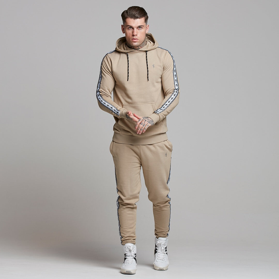 Tapered Beige Bottoms - FSM008 (LAST CHANCE)