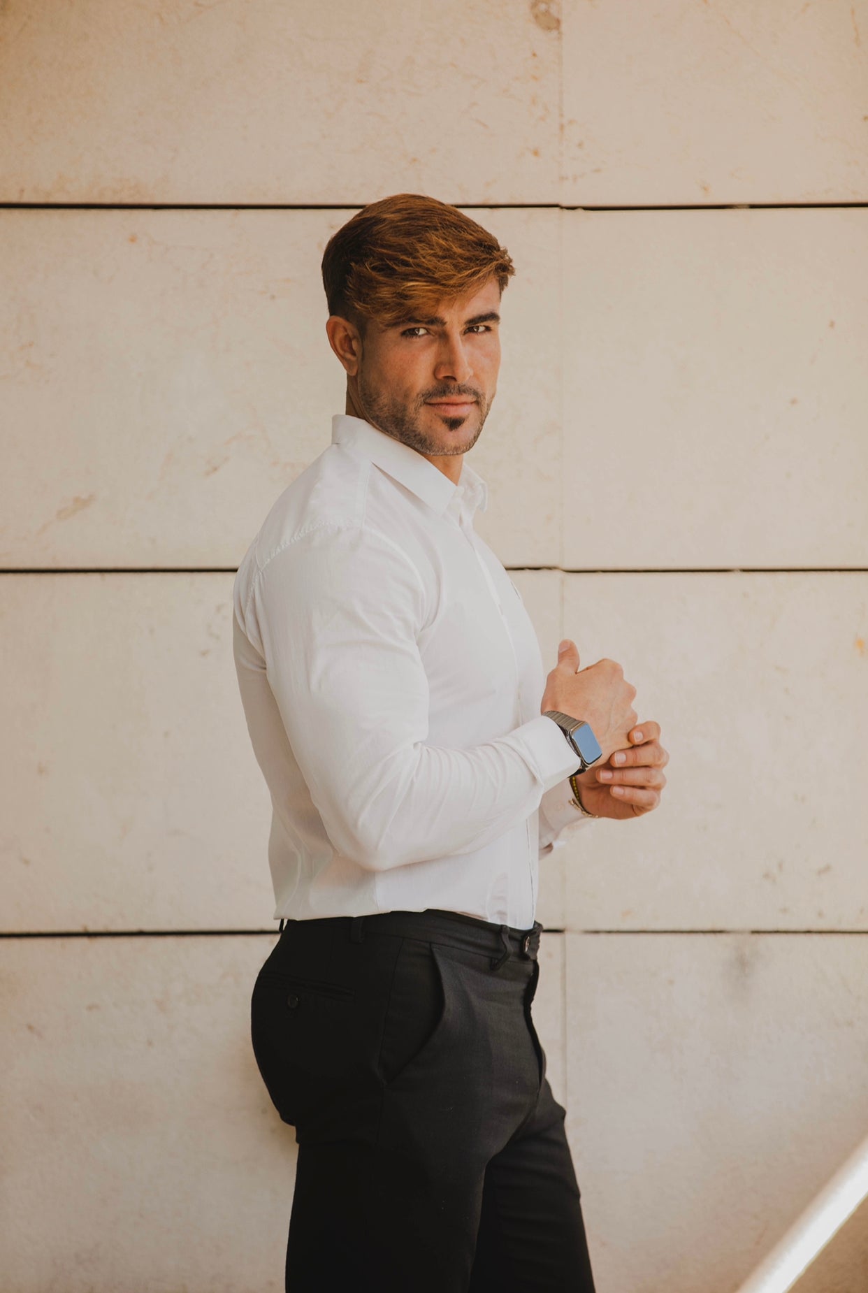 Relaxed Stretch Classic White - FSR099 RELAXED