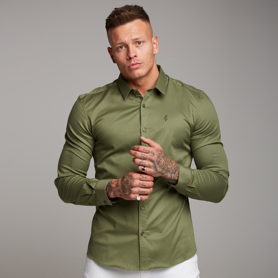 Super Slim Luxe Ultra Stretch Classic Khaki - FS337