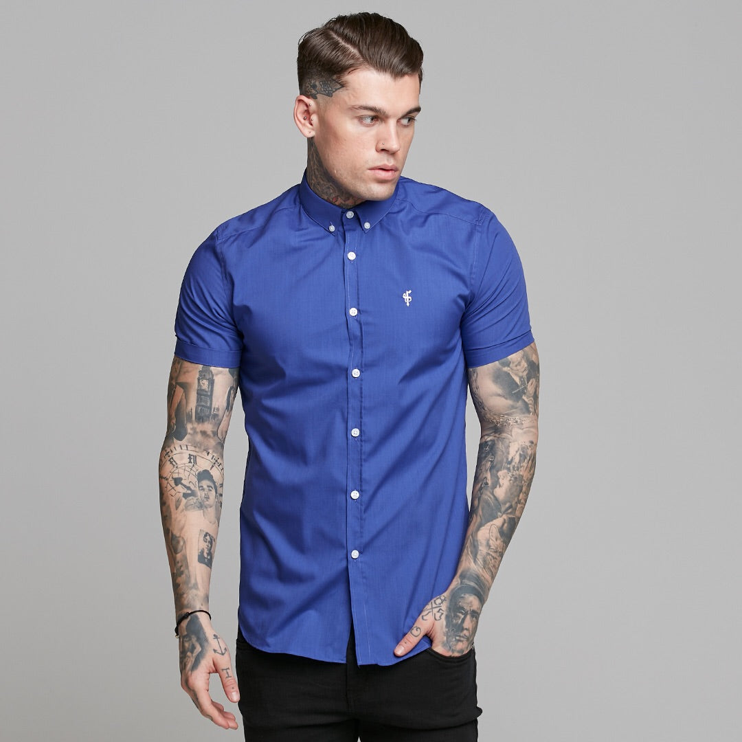 Classic Indigo Blue Short Sleeve - FS241 (LAST CHANCE)
