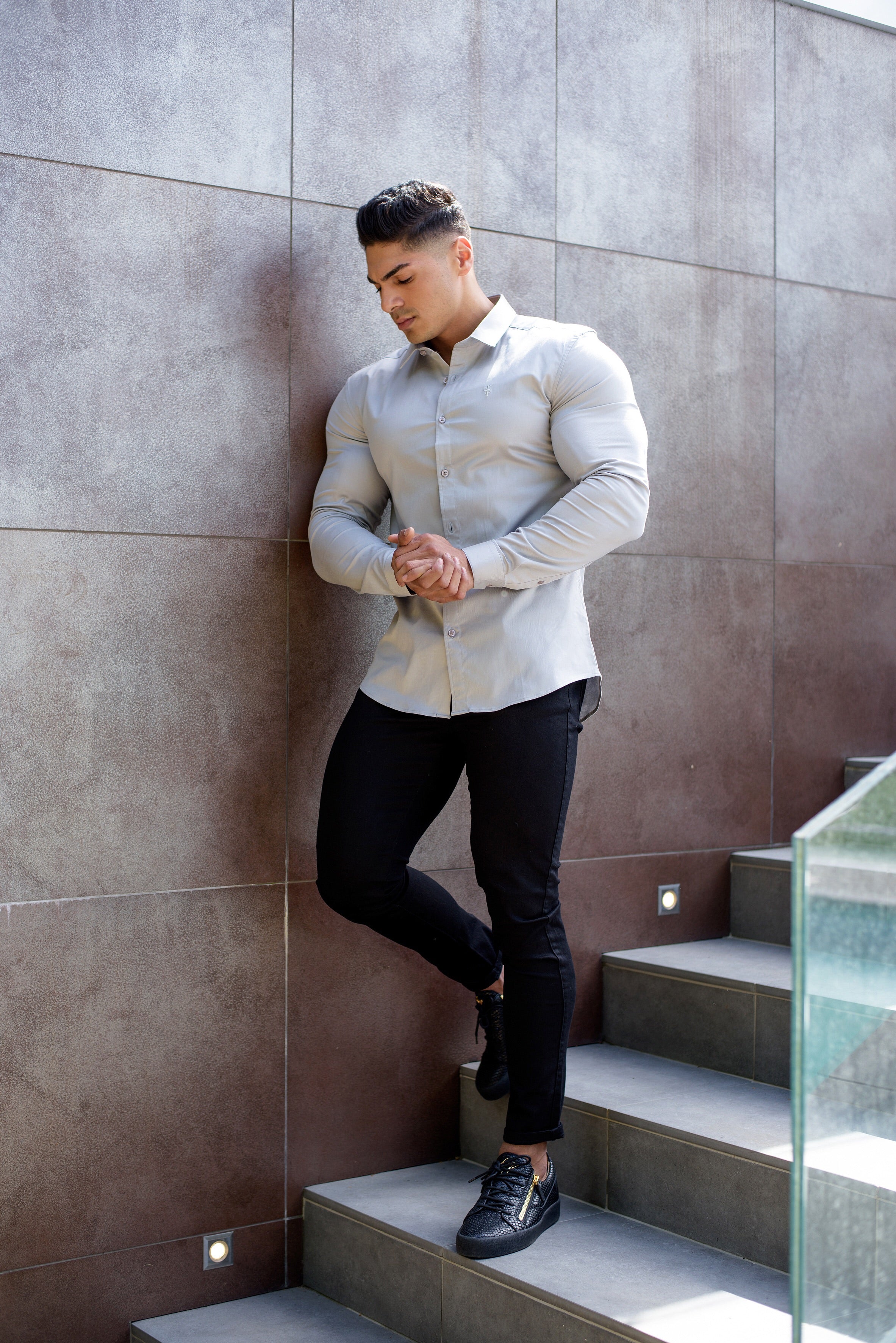 Super Slim Luxe Ultra Stretch Light Grey - FS333