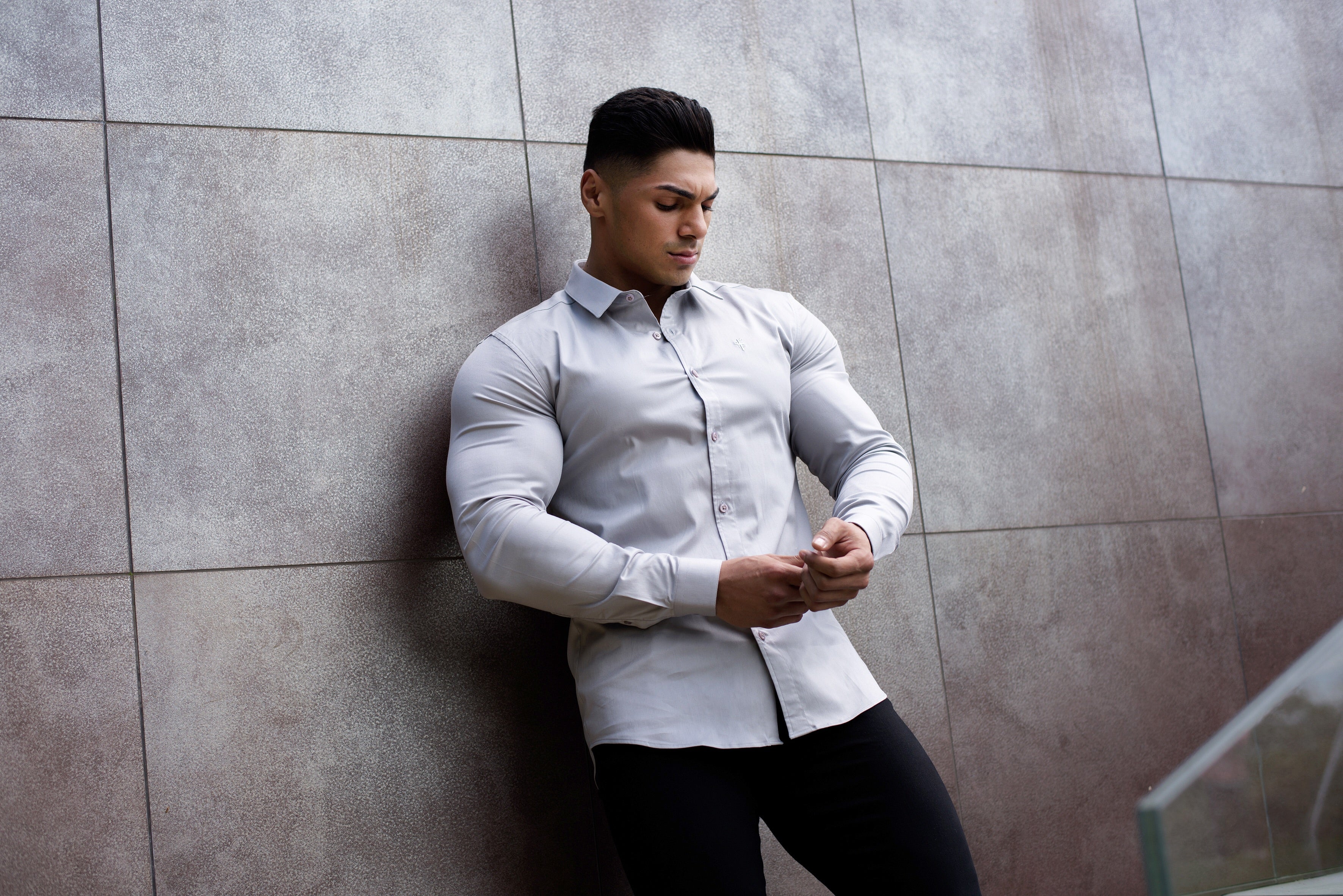 Super Slim Luxe Ultra Stretch Light Grey - FS333