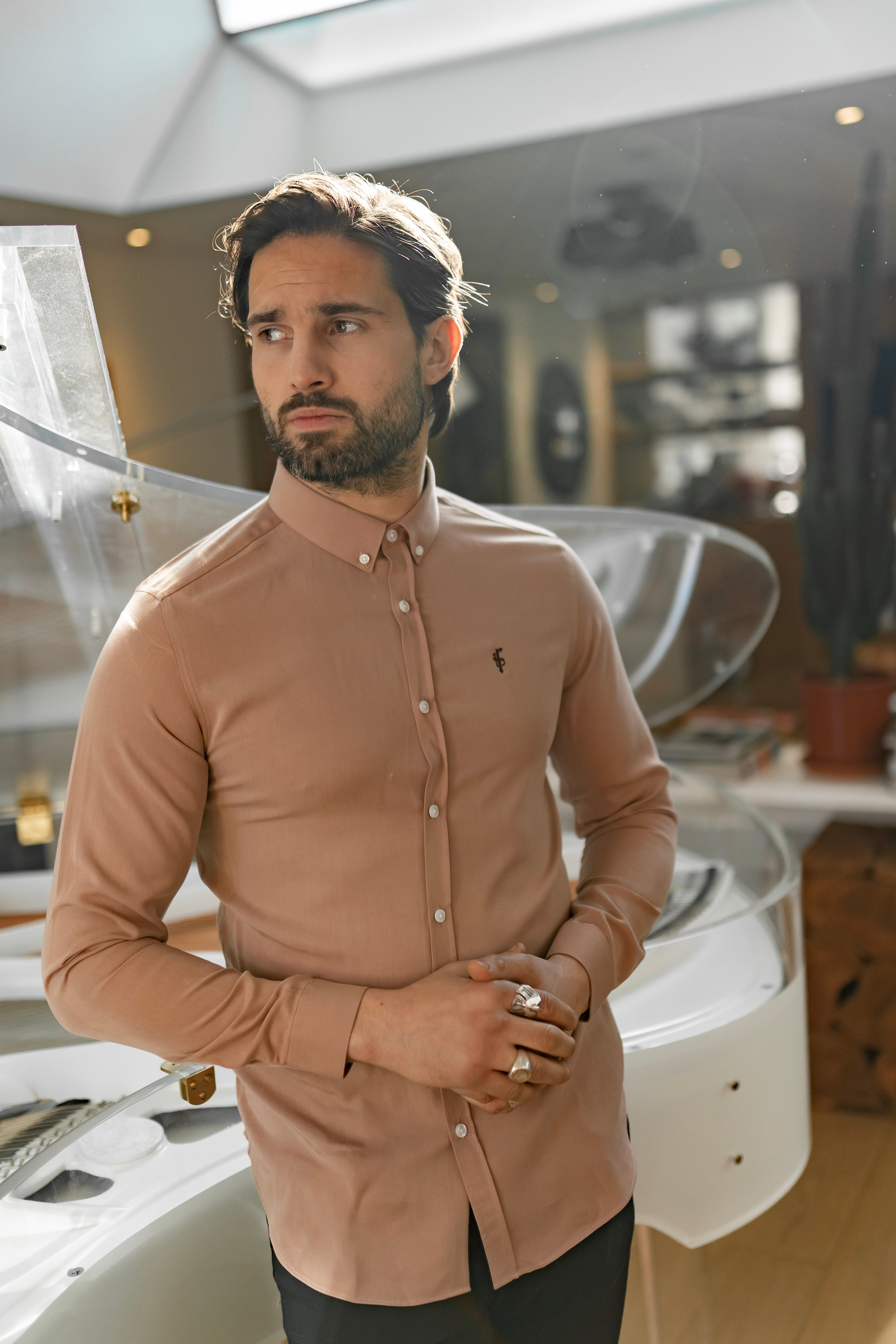 Classic Tan Lyocell Long Sleeve - FS461