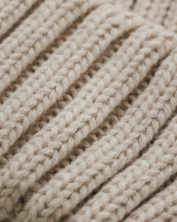 Father Sons Ribbed Beanie Hat Beige - FSJ118