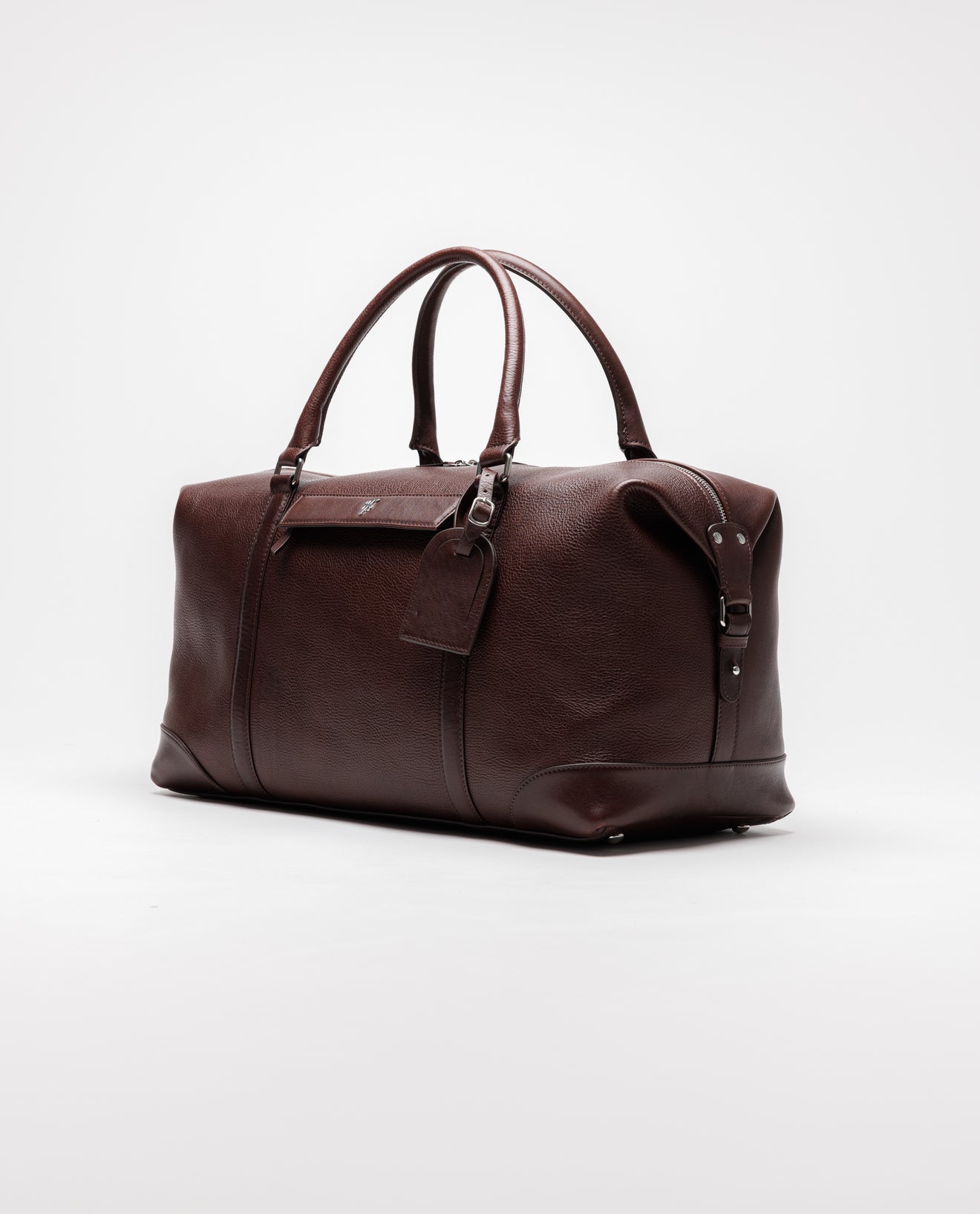 Brown Leather Holdall Bag - FSH1426