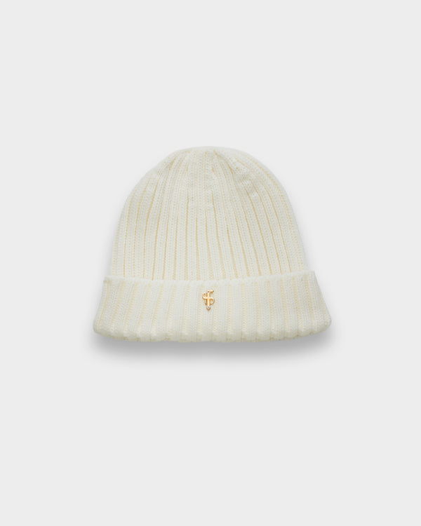 Father Sons Ribbed Beanie Hat Cream - FSJ120