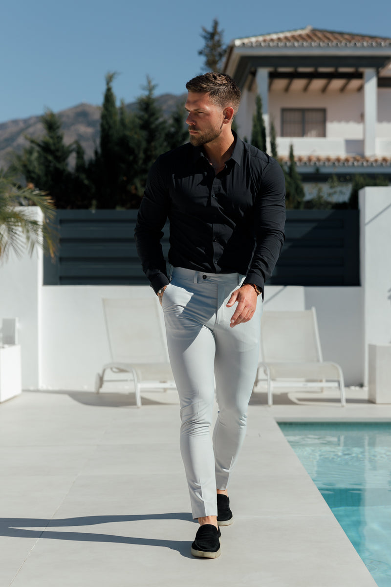 Father Sons Slim Formal Stone Stretch Trousers - FST029 (PRE ORDER 22ND NOVEMBER)