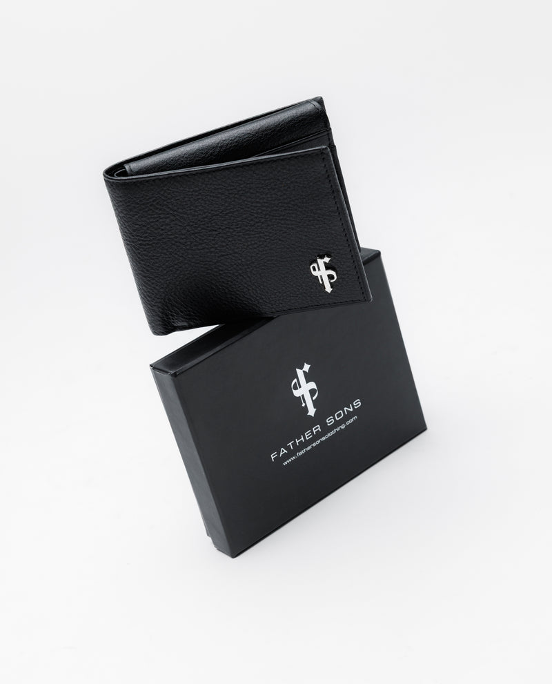 Father Sons Black / Silver Wallet - FSH1435