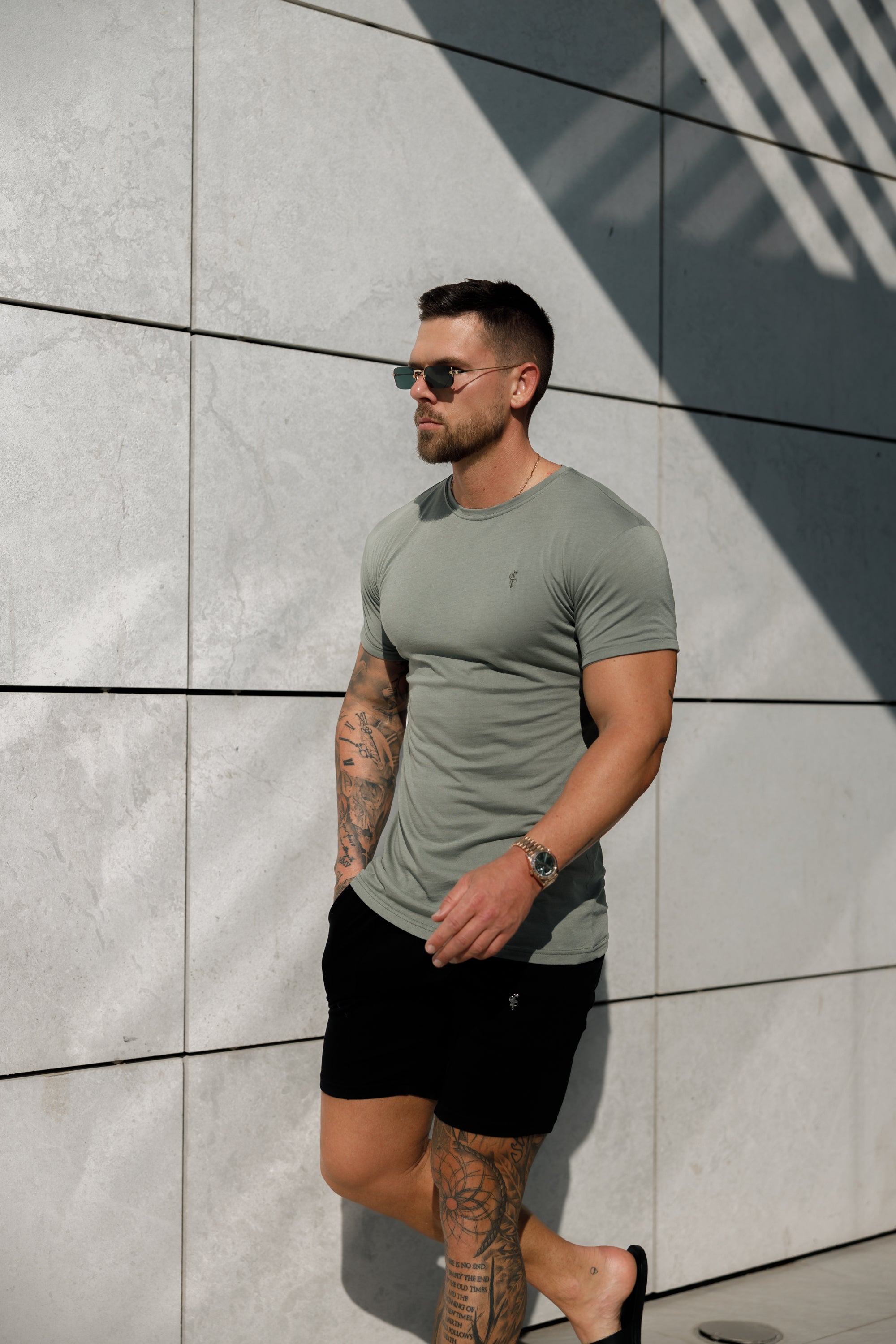 Olive Bamboo Crew - FSH982