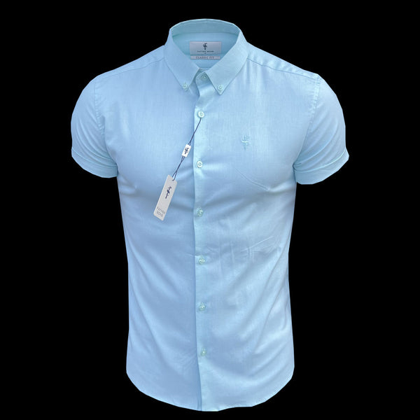 Father Sons Classic Stretch Oxford Short Sleeve Mint - FS1011