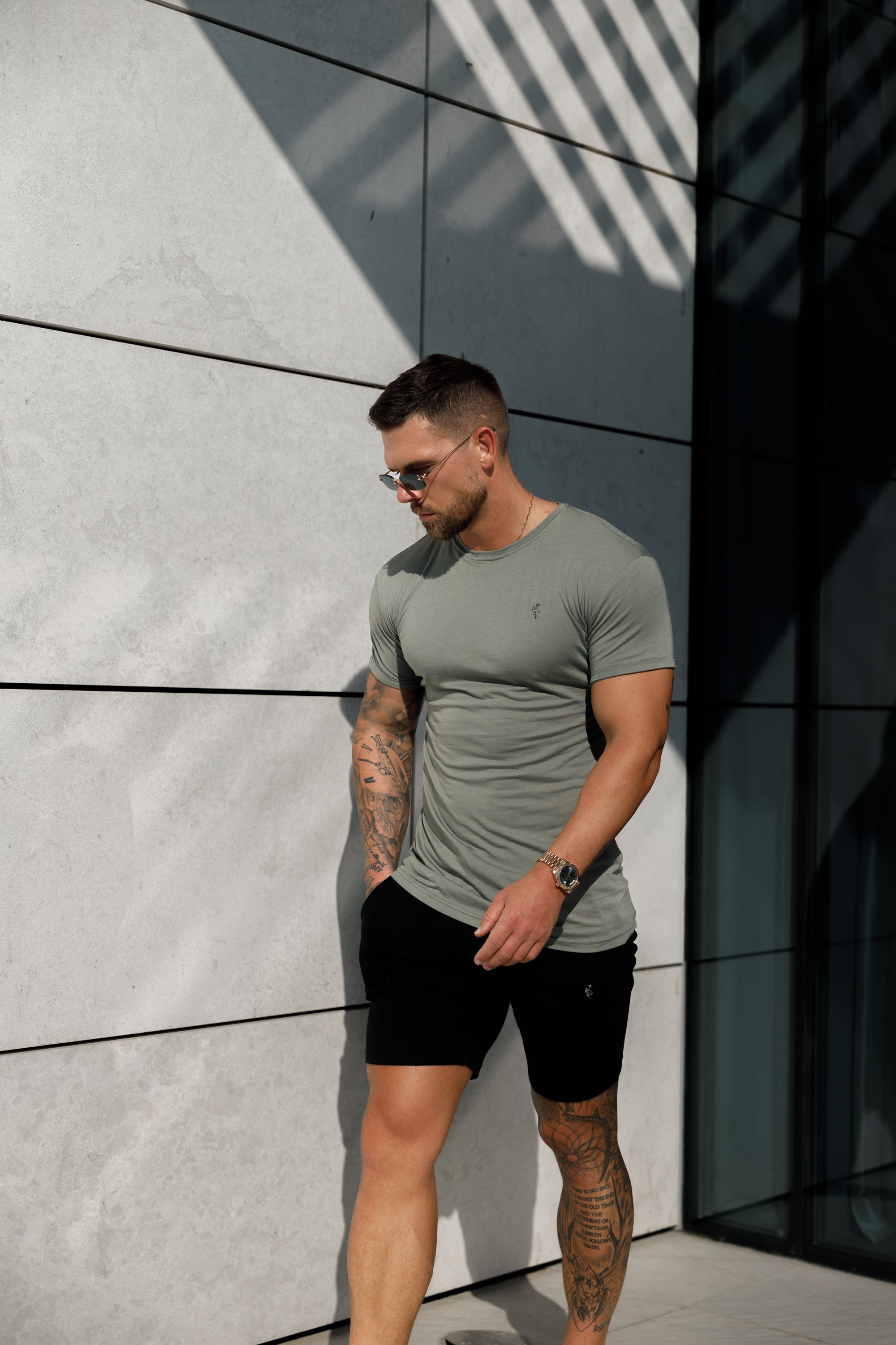 Olive Bamboo Crew - FSH982