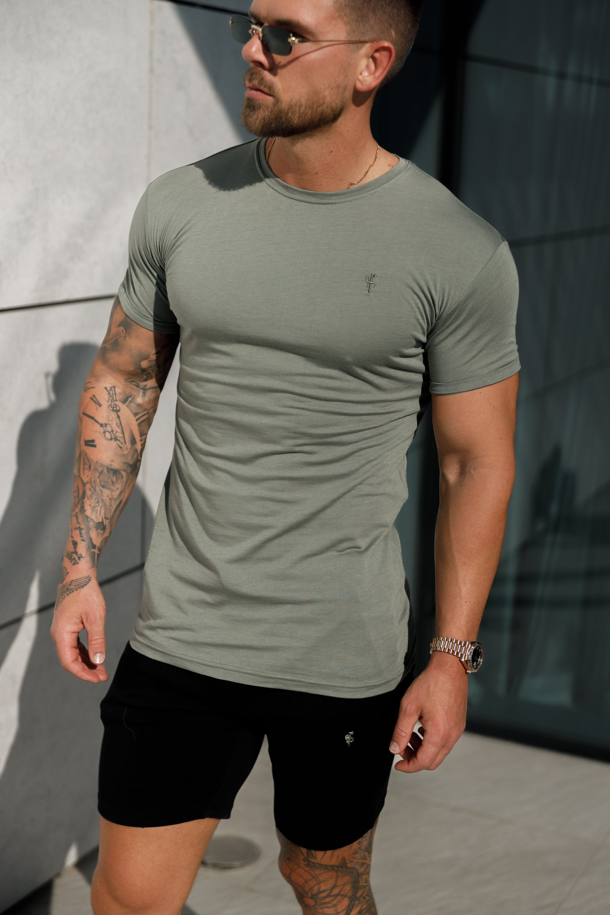 Olive Bamboo Crew - FSH982