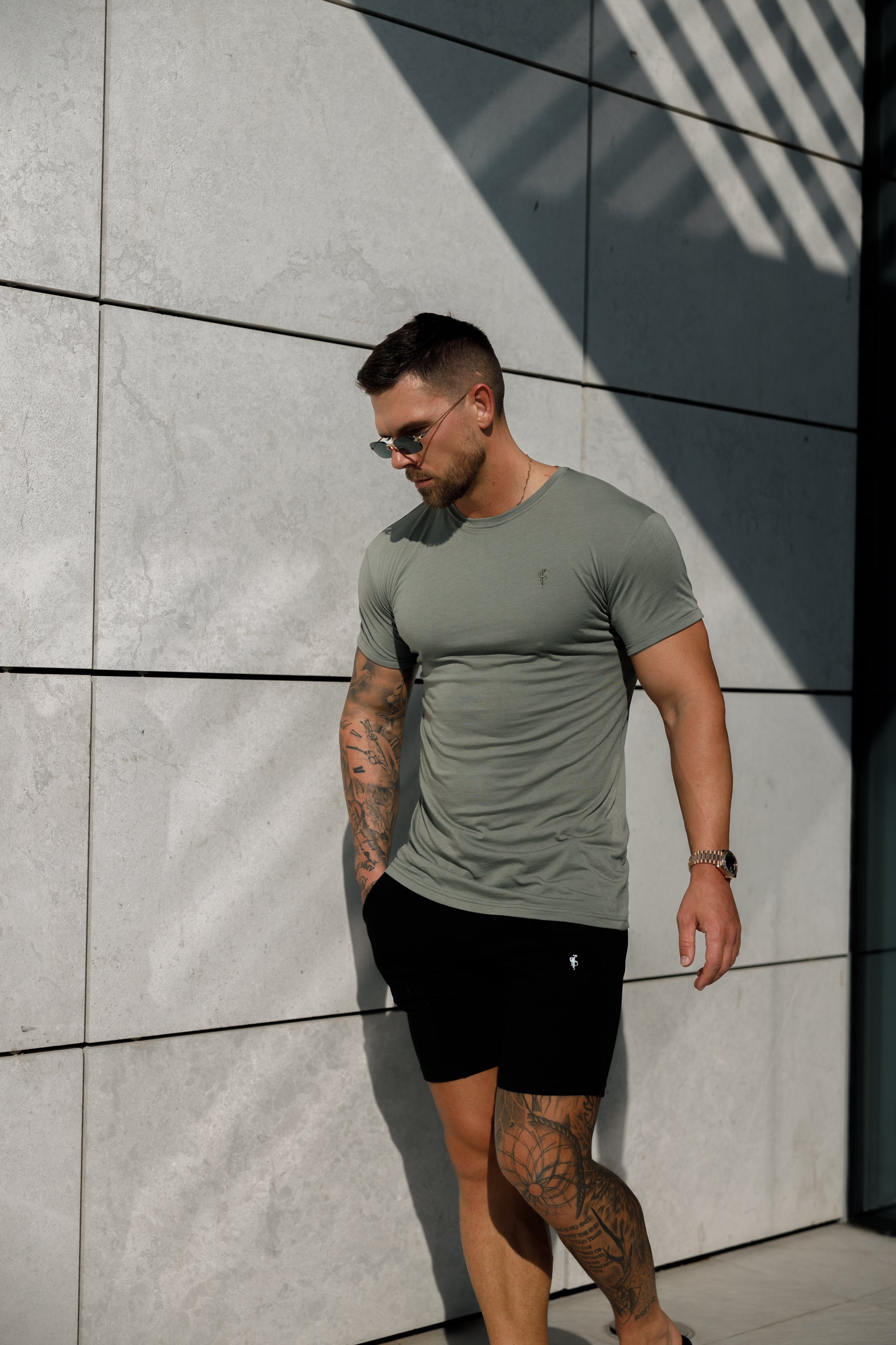 Olive Bamboo Crew - FSH982