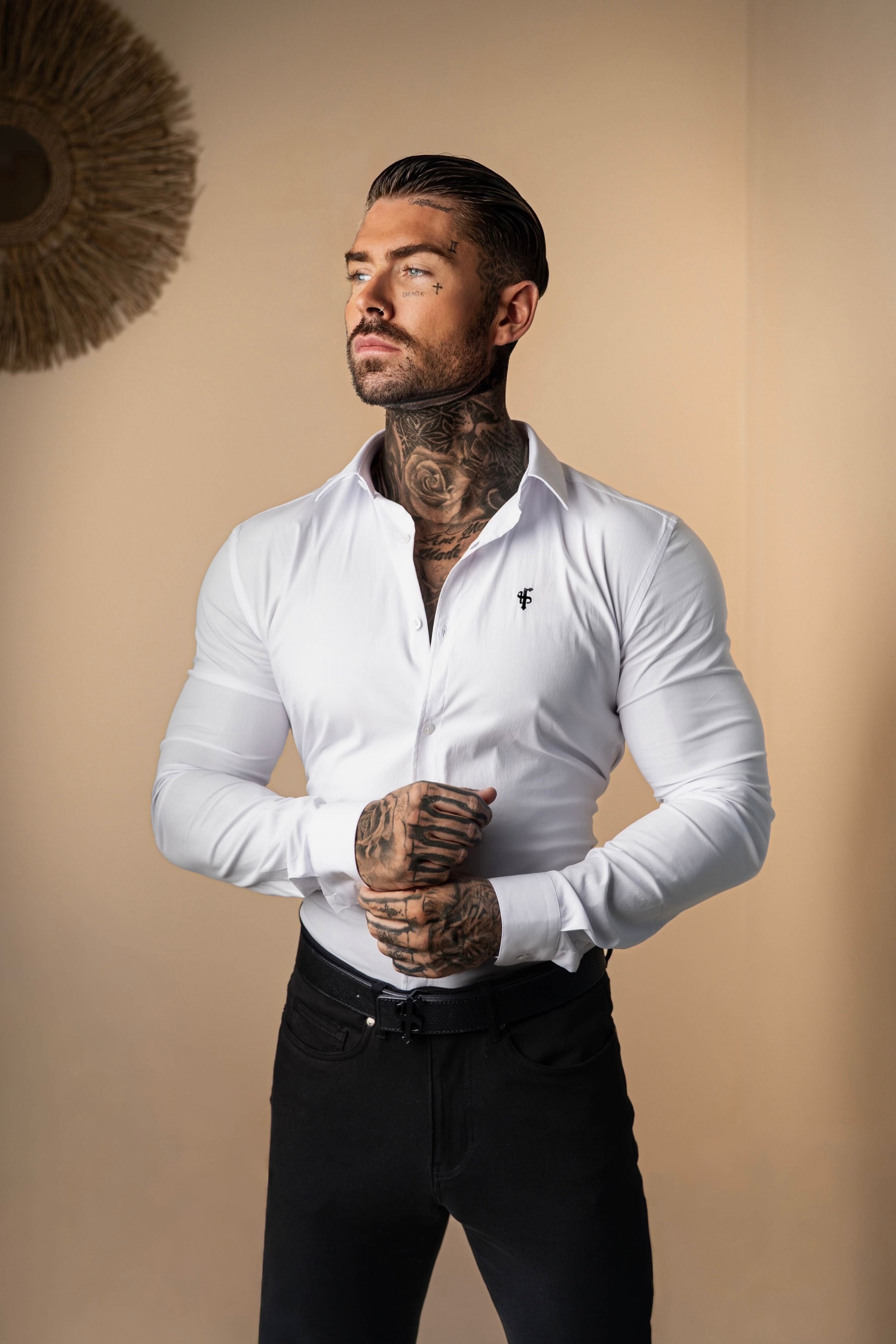 Super Slim Stretch Classic White - FS099