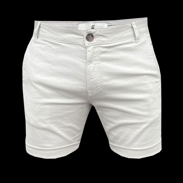 Father Sons Slim Fit New Beige Chino Shorts - FSH983