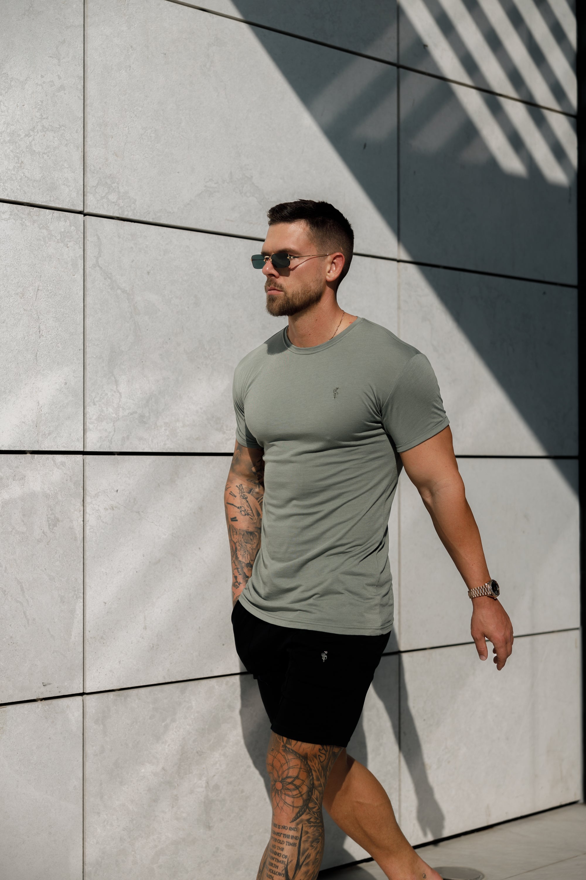 Olive Bamboo Crew - FSH982