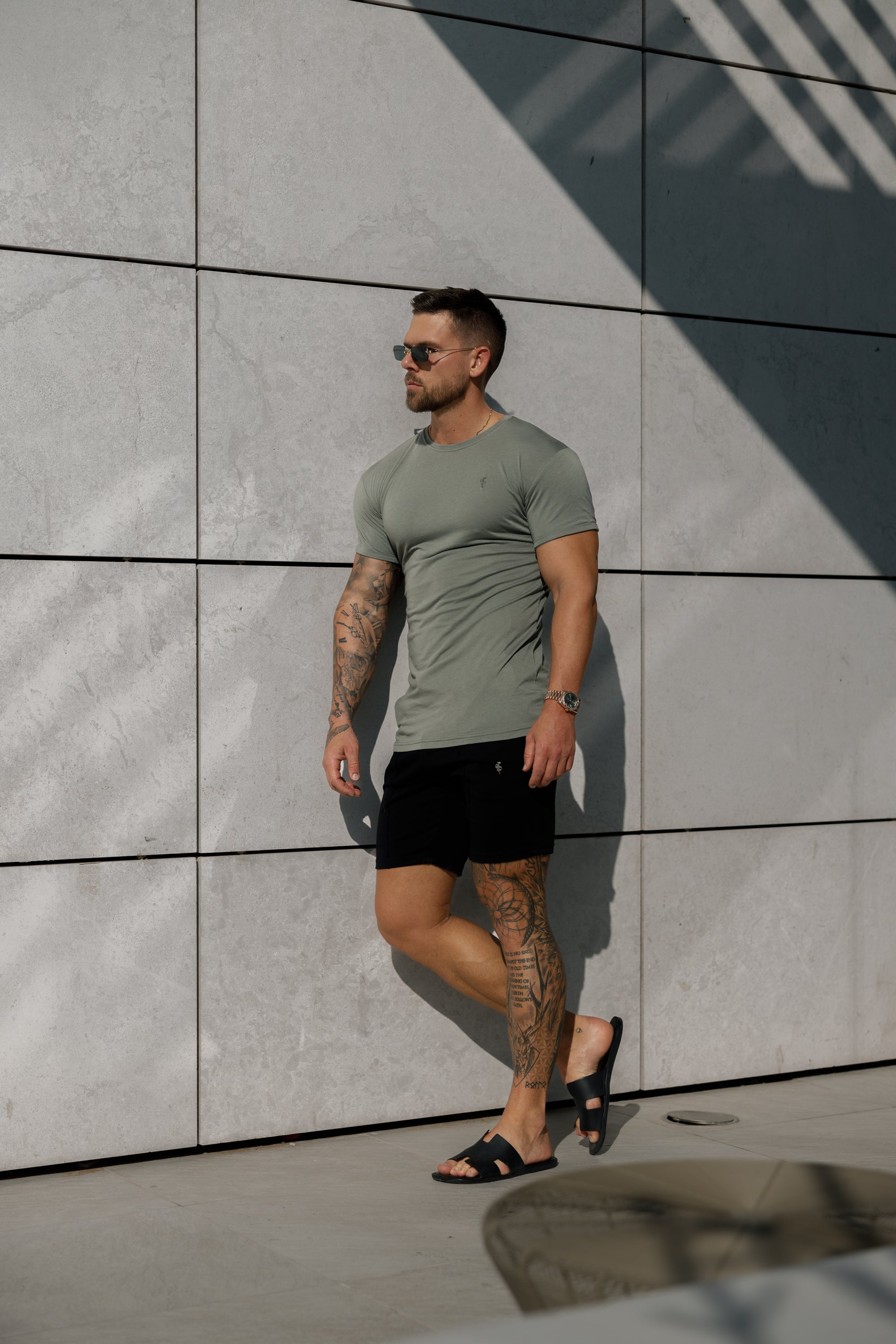 Olive Bamboo Crew - FSH982