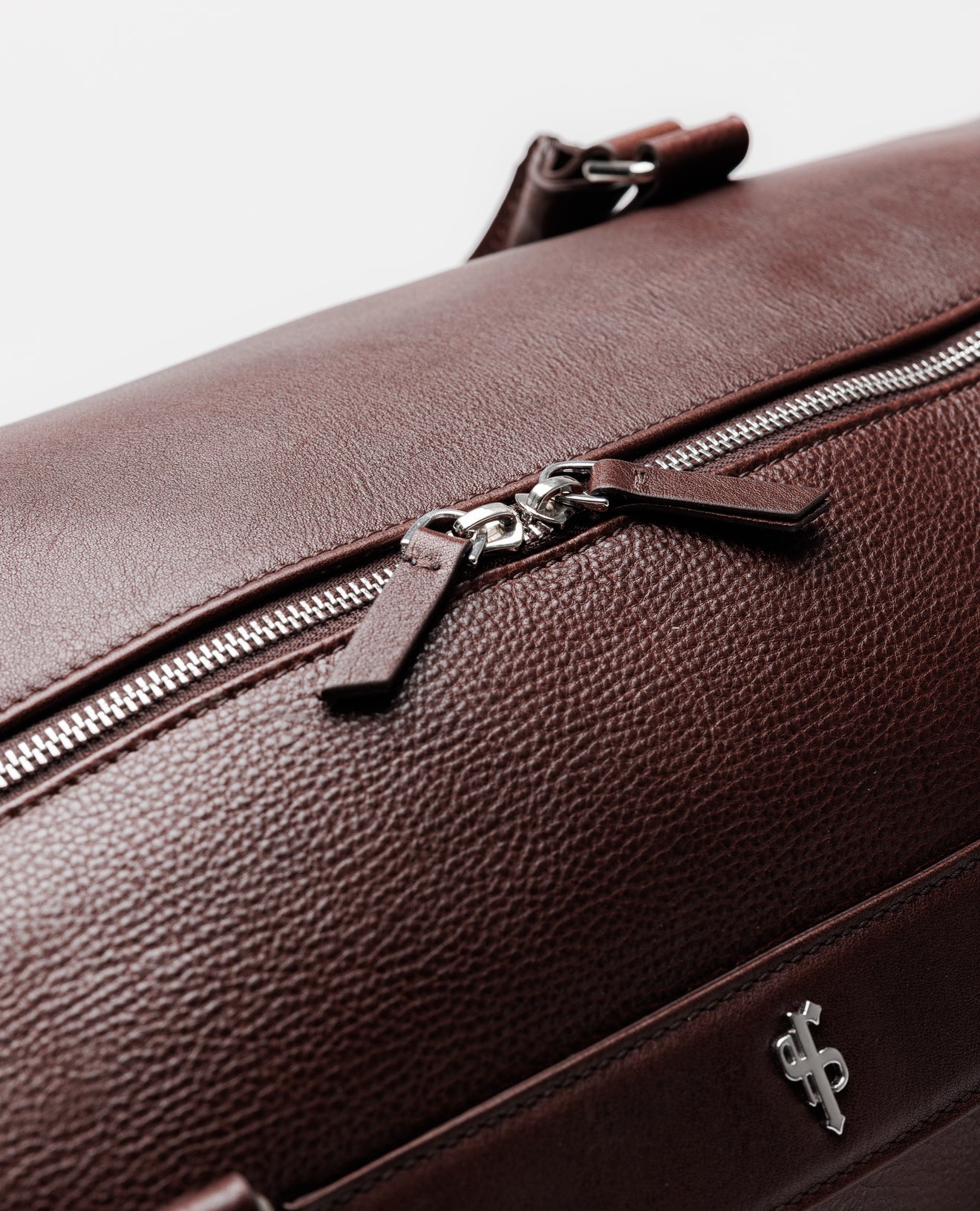 Brown Leather Holdall Bag - FSH1426